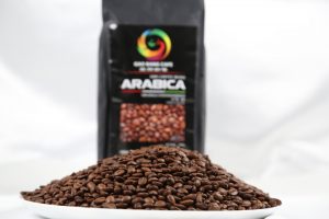 High Quality 100% Raw Gaobang Roasted Arabica Coffee beans with Common Cultivation Type From Vietnam